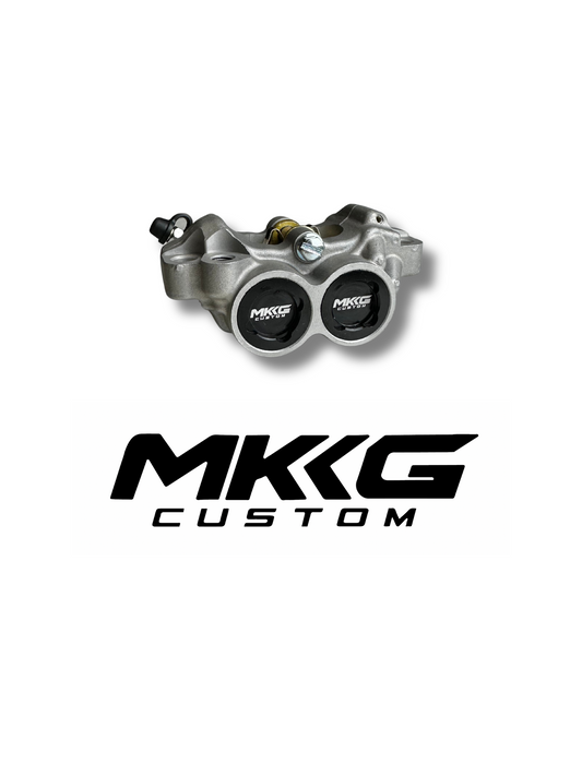 Zacisk hamulcowy 4 tłoczkowy monolit MKG CUSTOM
